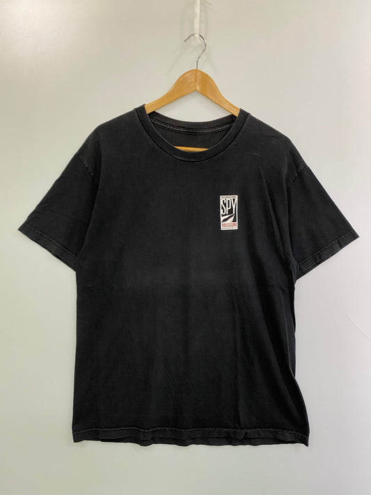 【中古品】【メンズ】 USED ユーズド INTERNATIONAL SPY MUSEUM PRINT TEE Tシャツ トップス 146-251012-ks-53-min サイズ：不明 カラー：ブラック 万代Net店