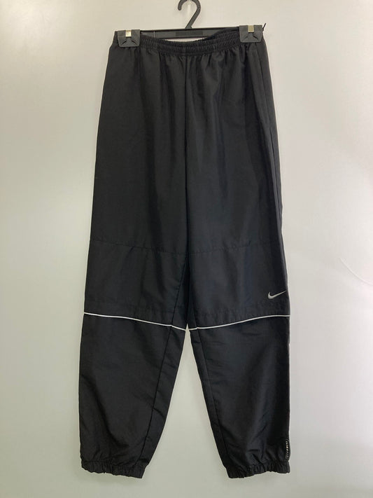 【中古品】【メンズ】 NIKE ナイキ 白タグ 刺?LOGO NYLON PANTS ナイロンパンツ ボトムス 157-251012-ks-67-min サイズ：L カラー：ブラック 万代Net店