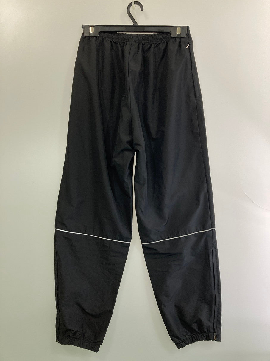 【中古品】【メンズ】 NIKE ナイキ 白タグ 刺?LOGO NYLON PANTS ナイロンパンツ ボトムス 157-251012-ks-67-min サイズ：L カラー：ブラック 万代Net店