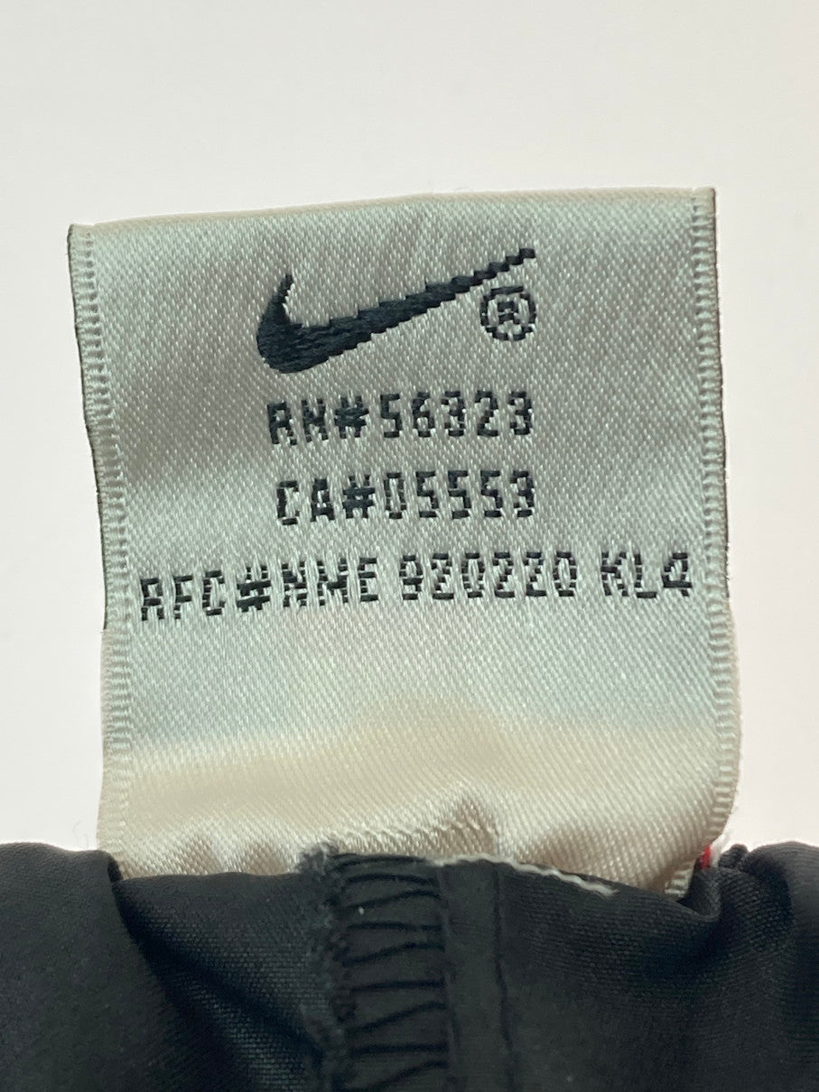 【中古品】【メンズ】 NIKE ナイキ 白タグ 刺?LOGO NYLON PANTS ナイロンパンツ ボトムス 157-251012-ks-67-min サイズ：L カラー：ブラック 万代Net店