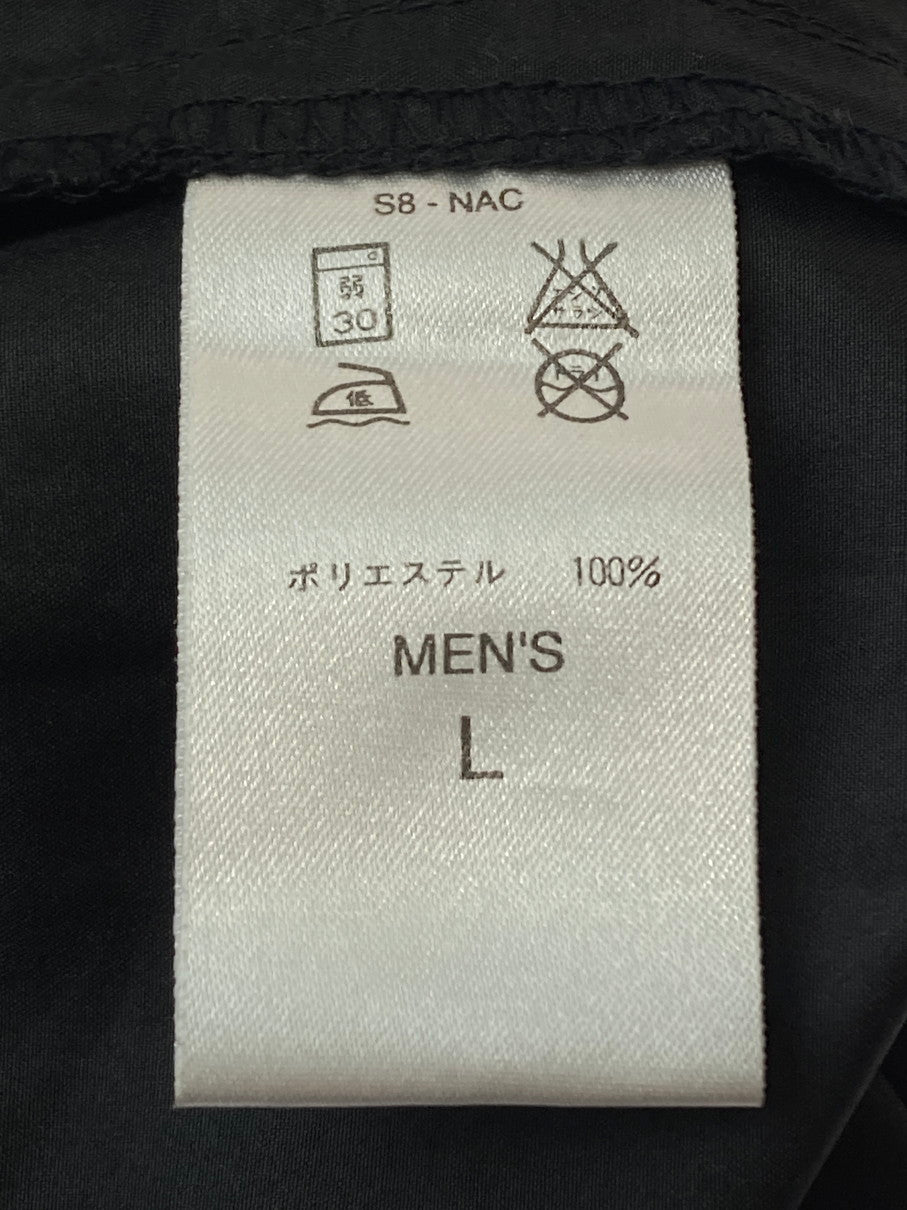 【中古品】【メンズ】 NIKE ナイキ 白タグ 刺?LOGO NYLON PANTS ナイロンパンツ ボトムス 157-251012-ks-67-min サイズ：L カラー：ブラック 万代Net店