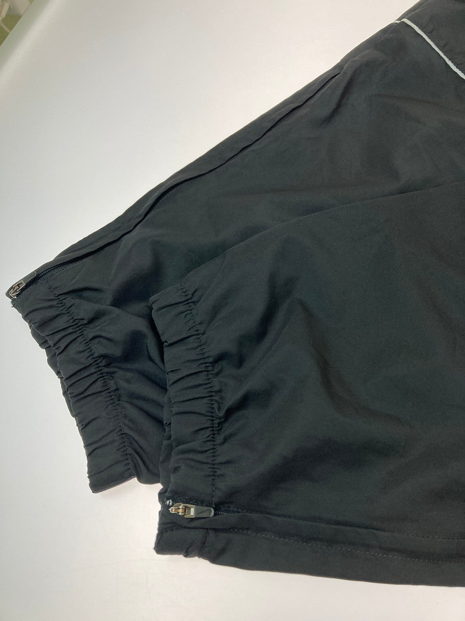 【中古品】【メンズ】 NIKE ナイキ 白タグ 刺?LOGO NYLON PANTS ナイロンパンツ ボトムス 157-251012-ks-67-min サイズ：L カラー：ブラック 万代Net店