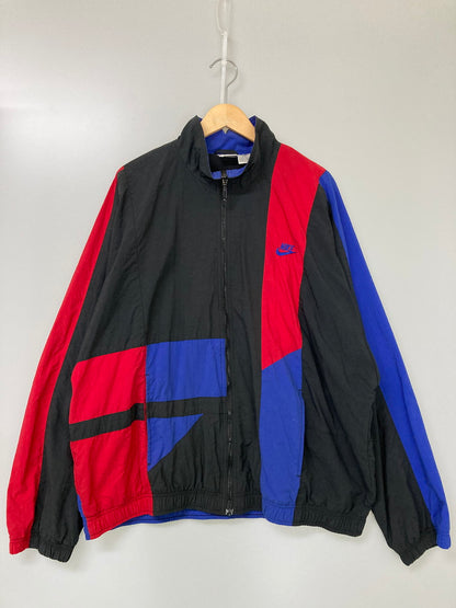 【中古品】【メンズ】 NIKE ナイキ 白タグ PANEL NYLON JACKET ナイロン ジャケット アウター 146-251022-cn-02-min サイズ：XL カラー：マルチカラー 万代Net店