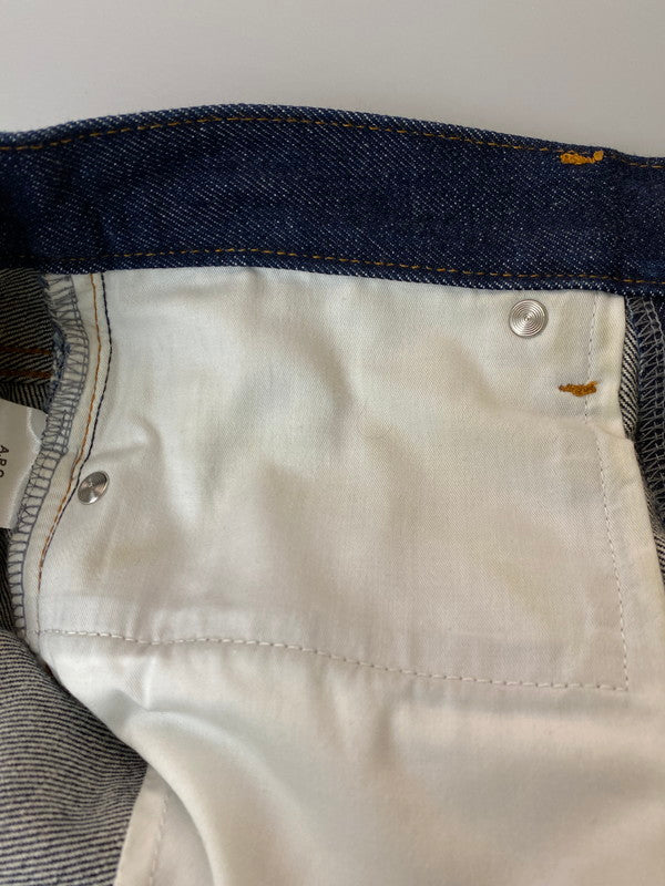 【中古品】【メンズ】 A.P.C. アーペーセー ストレート デニム パンツ メンズ ボトムス ジーンズ ジーパン 152-251214-em-25-min サイズ：28 カラー：インディゴブルー 万代Net店