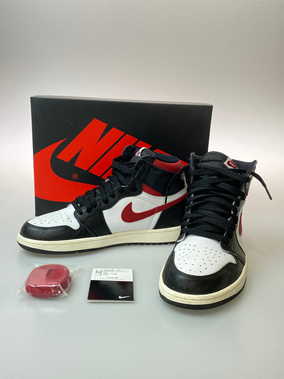 【中古品】【メンズ】 NIKE ナイキ AIR JORDAN 1 RETRO HIGH OG 555088-061 エアジョーダン 1 レトロ ハイ オリジナル スニーカー 靴 160-250918-yn-03-min サイズ：27.0cm US9 カラー：BLACK/GYM RED-WHITE-SAIL 万代Net店