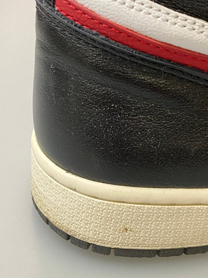 【中古品】【メンズ】 NIKE ナイキ AIR JORDAN 1 RETRO HIGH OG 555088-061 エアジョーダン 1 レトロ ハイ オリジナル スニーカー 靴 160-250918-yn-03-min サイズ：27.0cm US9 カラー：BLACK/GYM RED-WHITE-SAIL 万代Net店
