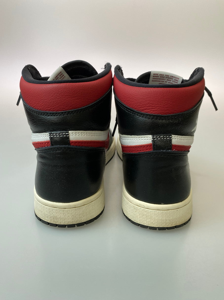 【中古品】【メンズ】 NIKE ナイキ AIR JORDAN 1 RETRO HIGH OG 555088-061 エアジョーダン 1 レトロ ハイ オリジナル スニーカー 靴 160-250918-yn-03-min サイズ：27.0cm US9 カラー：BLACK/GYM RED-WHITE-SAIL 万代Net店