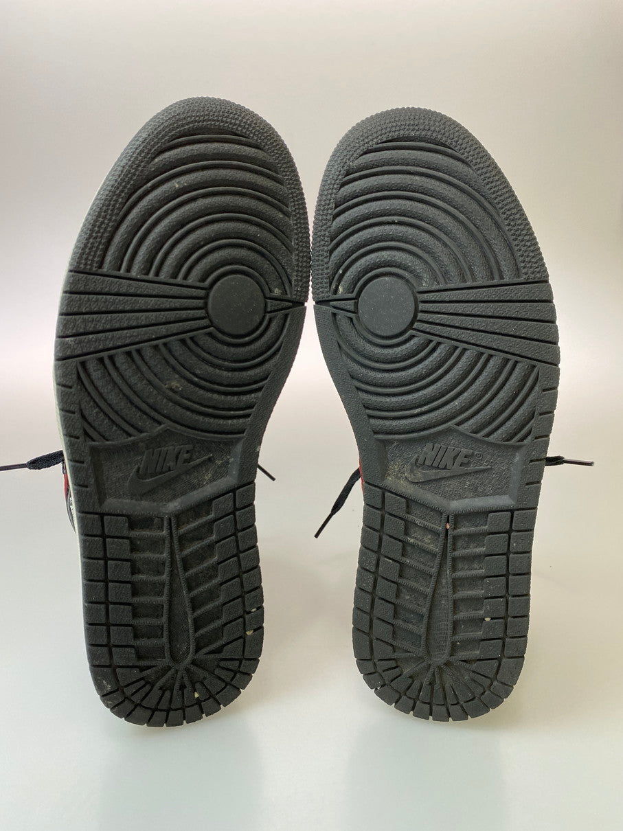 【中古品】【メンズ】 NIKE ナイキ AIR JORDAN 1 RETRO HIGH OG 555088-061 エアジョーダン 1 レトロ ハイ オリジナル スニーカー 靴 160-250918-yn-03-min サイズ：27.0cm US9 カラー：BLACK/GYM RED-WHITE-SAIL 万代Net店