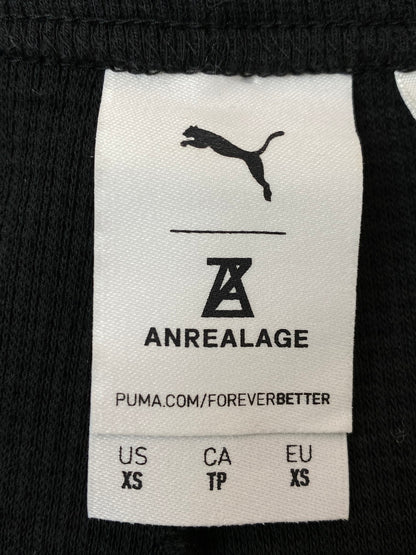 【中古品】【メンズ】 ANREALAGE × PUMA THERMAL L/S TEE 537081-01 アンリアレイジ プーマ サーマル ロングスリーブ Tシャツ 長袖Tシャツ トップス 140-251022-yn-17-min サイズ：XS カラー：ブラック 万代Net店