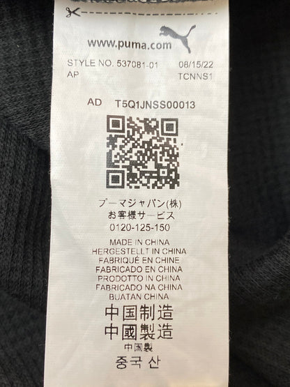 【中古品】【メンズ】 ANREALAGE × PUMA THERMAL L/S TEE 537081-01 アンリアレイジ プーマ サーマル ロングスリーブ Tシャツ 長袖Tシャツ トップス 140-251022-yn-17-min サイズ：XS カラー：ブラック 万代Net店