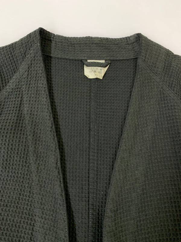 【中古品】【メンズ】 ITALIAN ARMY イタリアン アーミー GOWN HOSPITAL COAT ガウン ホスピタル コート 7230-17 11 2000 上着 146-260812-hu-17-min サイズ：表記無しのため不明 カラー：ブラック 万代Net店