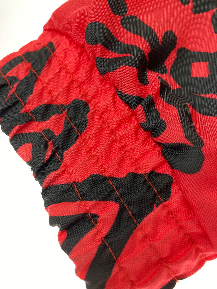 【中古品】【メンズ】 PEAKABOO ピーカーブー NYLON ANORAK JACKET ナイロンアノラックジャケット 146-251012-ks-74-min サイズ：M カラー：レッド/ブラック 万代Net店