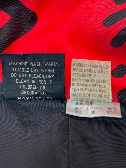 【中古品】【メンズ】 PEAKABOO ピーカーブー NYLON ANORAK JACKET ナイロンアノラックジャケット 146-251012-ks-74-min サイズ：M カラー：レッド/ブラック 万代Net店