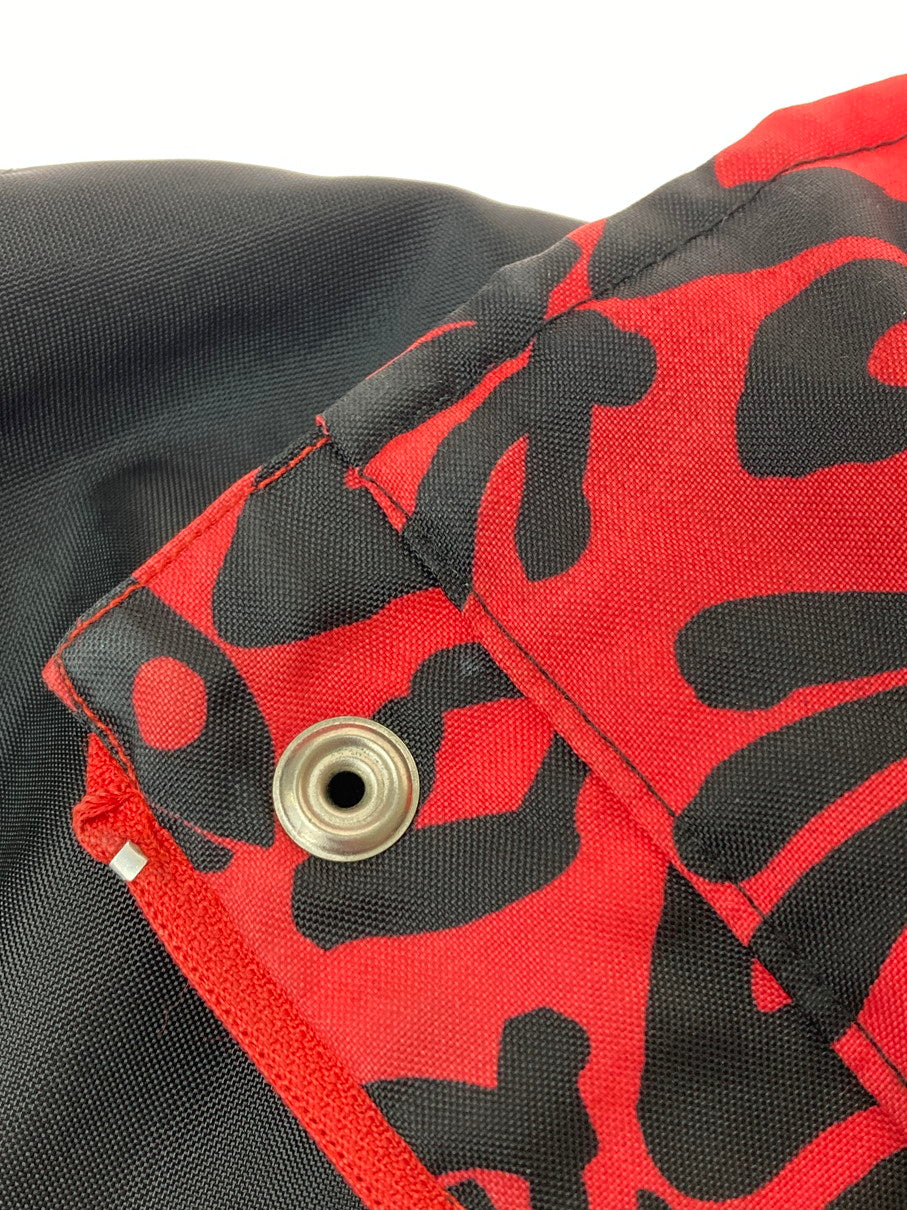 【中古品】【メンズ】 PEAKABOO ピーカーブー NYLON ANORAK JACKET ナイロンアノラックジャケット 146-251012-ks-74-min サイズ：M カラー：レッド/ブラック 万代Net店
