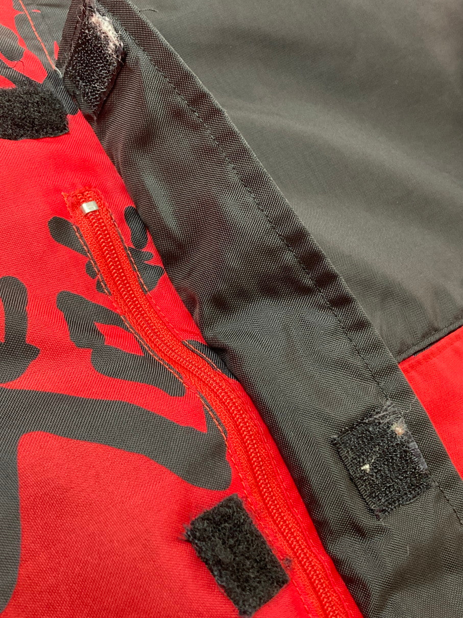 【中古品】【メンズ】 PEAKABOO ピーカーブー NYLON ANORAK JACKET ナイロンアノラックジャケット 146-251012-ks-74-min サイズ：M カラー：レッド/ブラック 万代Net店