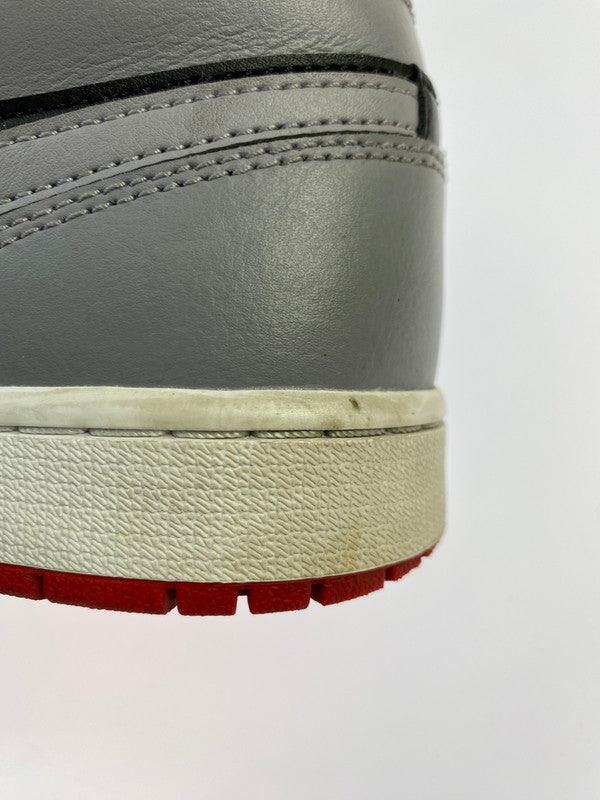 【中古品】【メンズ】 NIKE ナイキ AIR JORDAN 1 MID DQ8426-006 エア ジョーダン 1 ミッド スニーカー 靴 160-250919-kk-32-min カラー：BLACK-CEMENT GREY-FIRE RED 万代Net店