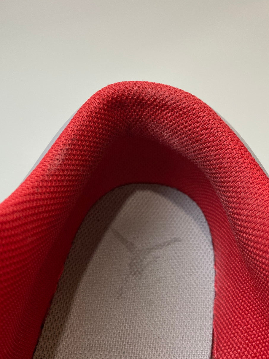 【中古品】【メンズ】 NIKE ナイキ AIR JORDAN 1 LOW 553558-060 エア ジョーダン 1 ロー スニーカー 靴 160-250918-yn-05-min サイズ：27.5cm US9.5 カラー：BLACK/FIRE RED-CEMENT GREY 万代Net店