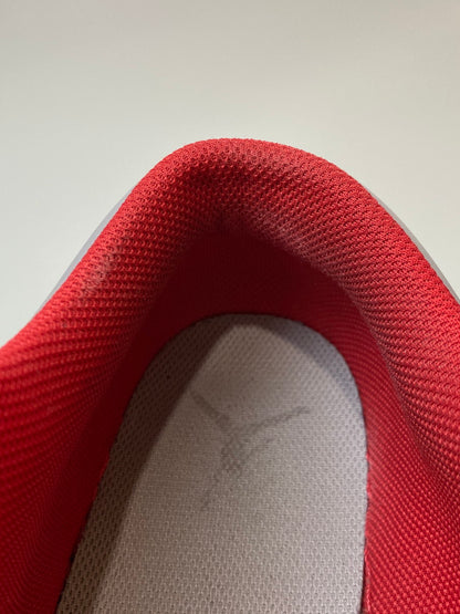 【中古品】【メンズ】 NIKE ナイキ AIR JORDAN 1 LOW 553558-060 エア ジョーダン 1 ロー スニーカー 靴 160-250918-yn-05-min サイズ：27.5cm US9.5 カラー：BLACK/FIRE RED-CEMENT GREY 万代Net店