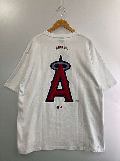 【中古美品】【メンズ】 APPLEBUM アップルバム ×MLB LA ANGELS BOY TEE ショートスリーブ 142-250928-AS-26-min サイズ：XXL カラー：ホワイト 万代Net店