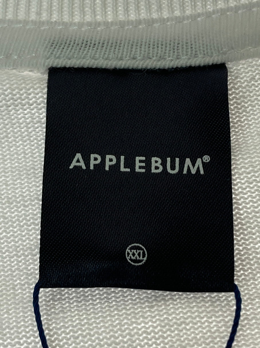 【中古美品】【メンズ】 APPLEBUM アップルバム ×MLB LA ANGELS BOY TEE ショートスリーブ 142-250928-AS-26-min サイズ：XXL カラー：ホワイト 万代Net店