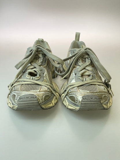 【中古品】【メンズ】 BALENCIAGA バレンシアガ 3XL SNEAKERS 734734 ローカット スニーカー 靴 164-250918-yn-09-min サイズ：26.5cm カラー：グレー 万代Net店
