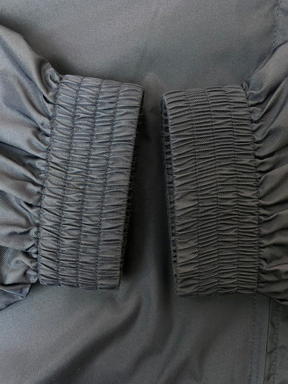 【中古品】【メンズ】 BALENCIAGA バレンシアガ COLOR BLOCK BB LOGO BLOUSON 623019 TIO54 カラーブロック BBロゴ ブルゾン ライトアウター ジャケット 141-250919-kk-46-min サイズ：44 カラー：ブラック 万代Net店