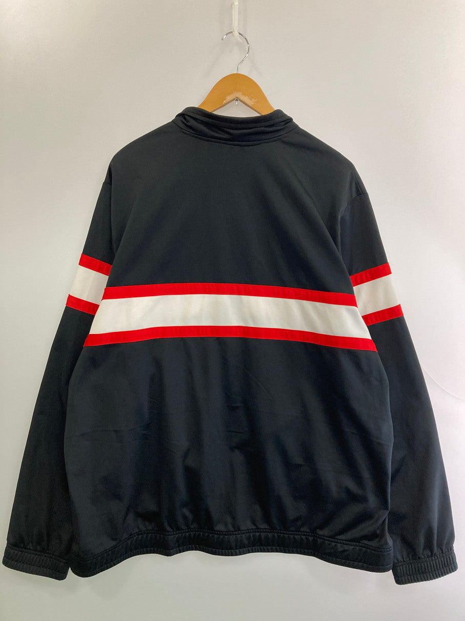 【中古品】【メンズ】 PUMA プーマ TRACK JACKET トラックジャケット ライトアウター 148-250928-AS-41-min サイズ：XXL カラー：ブラック×ホワイト×レッド 万代Net店