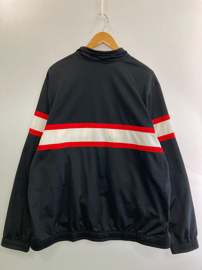 【中古品】【メンズ】 PUMA プーマ TRACK JACKET トラックジャケット ライトアウター 148-250928-AS-41-min サイズ：XXL カラー：ブラック×ホワイト×レッド 万代Net店