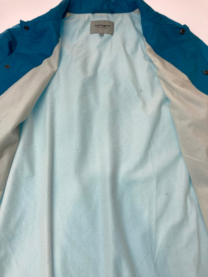 【中古品】【メンズ】 CARHARTT WIP カーハートダブリューアイピー I026317 CARHARTT SCRIPT COACH JACKET コーチジャケット ライトアウター 142-250928-AS-25-min サイズ：XL カラー：ブルー 万代Net店