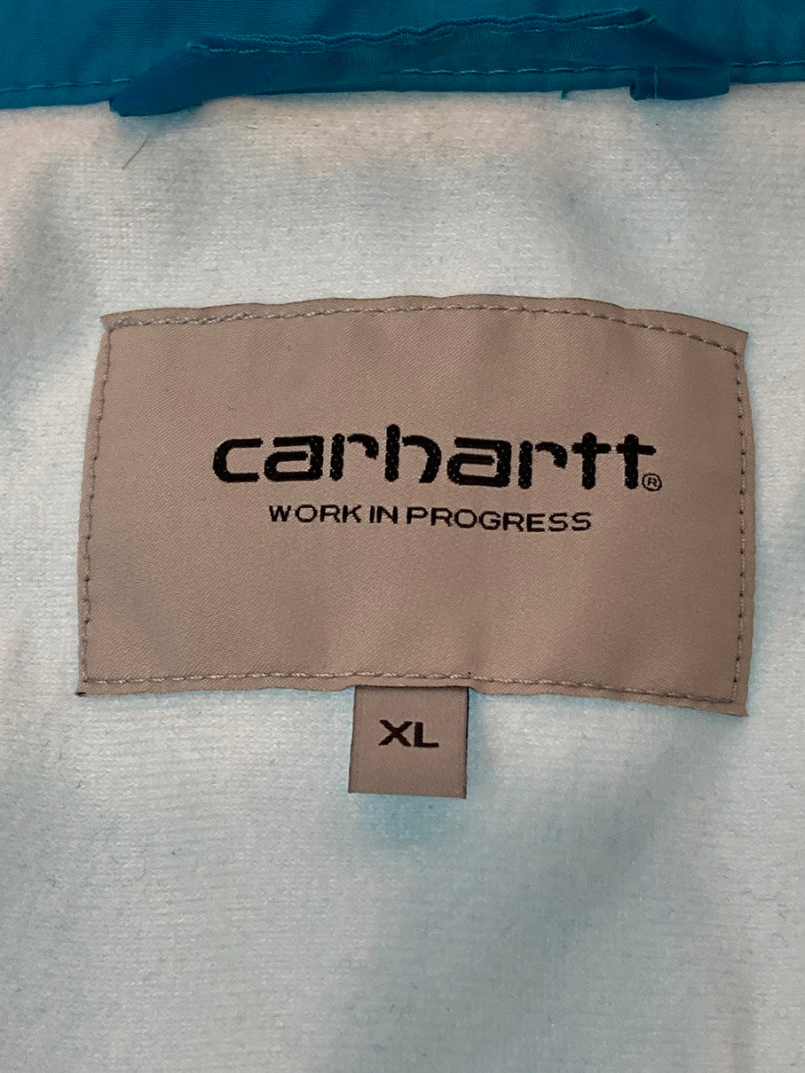 【中古品】【メンズ】 CARHARTT WIP カーハートダブリューアイピー I026317 CARHARTT SCRIPT COACH JACKET コーチジャケット ライトアウター 142-250928-AS-25-min サイズ：XL カラー：ブルー 万代Net店