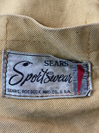 【現状渡し品】【メンズ】 SEARS シアーズ 50-60's HUNTING JACKET VINTAGE 50-60年代 ハンティングジャケット アウター ヴィンテージ 146-250919-kk-63-min サイズ：表記無し 下記参照 カラー：ベージュ 万代Net店