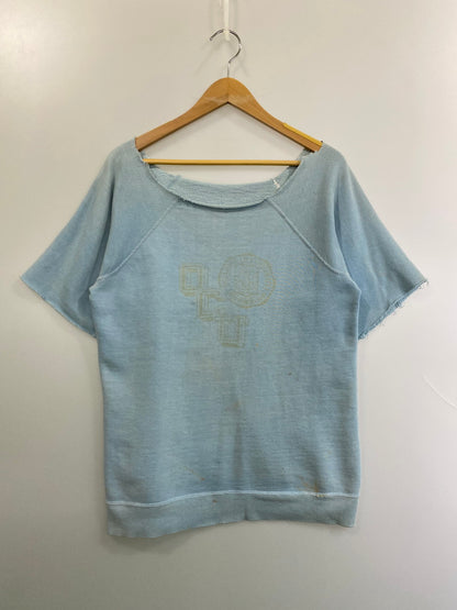 【現状渡し品】【メンズ】 UNKNOWN VINTAGE 60's OCU SS SWEAT SHIRT ヴィンテージ 60年代 ショートスリーブ スウェットシャツ 半袖 トップス 146-250925-kk-17-min サイズ：表記無し 下記参照 カラー：ライトブルー 万代Net店