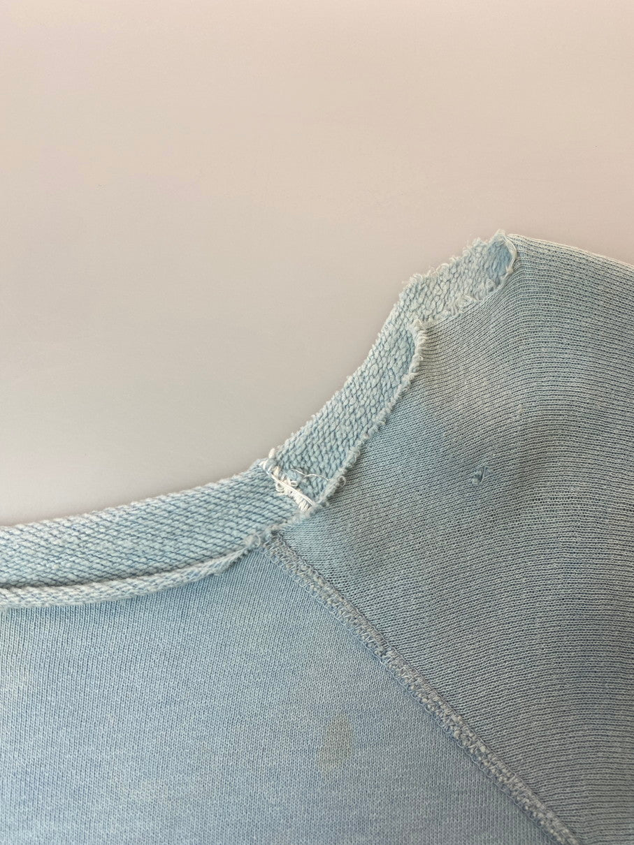 【現状渡し品】【メンズ】 UNKNOWN VINTAGE 60's OCU SS SWEAT SHIRT ヴィンテージ 60年代 ショートスリーブ スウェットシャツ 半袖 トップス 146-250925-kk-17-min サイズ：表記無し 下記参照 カラー：ライトブルー 万代Net店