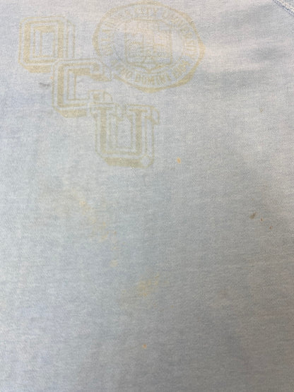 【現状渡し品】【メンズ】 UNKNOWN VINTAGE 60's OCU SS SWEAT SHIRT ヴィンテージ 60年代 ショートスリーブ スウェットシャツ 半袖 トップス 146-250925-kk-17-min サイズ：表記無し 下記参照 カラー：ライトブルー 万代Net店