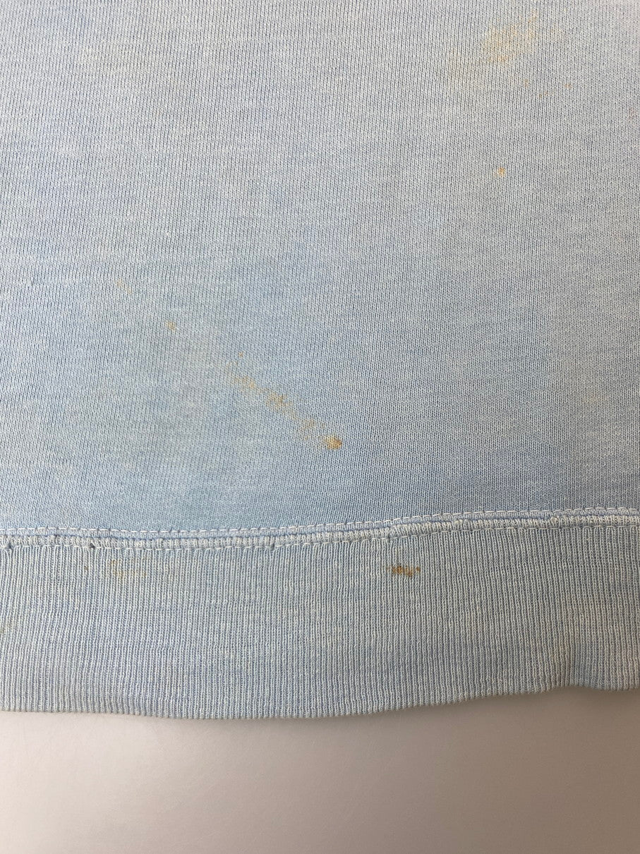 【現状渡し品】【メンズ】 UNKNOWN VINTAGE 60's OCU SS SWEAT SHIRT ヴィンテージ 60年代 ショートスリーブ スウェットシャツ 半袖 トップス 146-250925-kk-17-min サイズ：表記無し 下記参照 カラー：ライトブルー 万代Net店