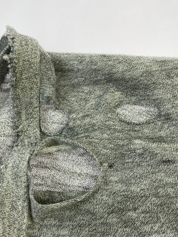 【ジャンク品】【メンズ】 CHAMPION チャンピオン 80S USA製 スクリプトロゴ SS TEE 80年代 アメリカ製 ヴィンテージ 半袖 ショートスリーブ Tシャツ 146-260724-hu-31-min サイズ：タグ破損のため不明 カラー：グレー 万代Net店