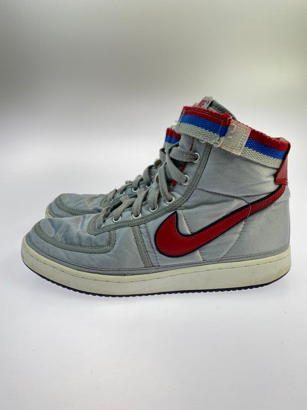 【中古品】【メンズ】 NIKE ナイキ VANDAL HIGH SUPREME QS AH8652-001 バンダル ハイ サプリーム クイックストライク スニーカー 靴 160-250919-kk-35-min カラー：METALLIC SILVER/UNIVERSITY RED 万代Net店