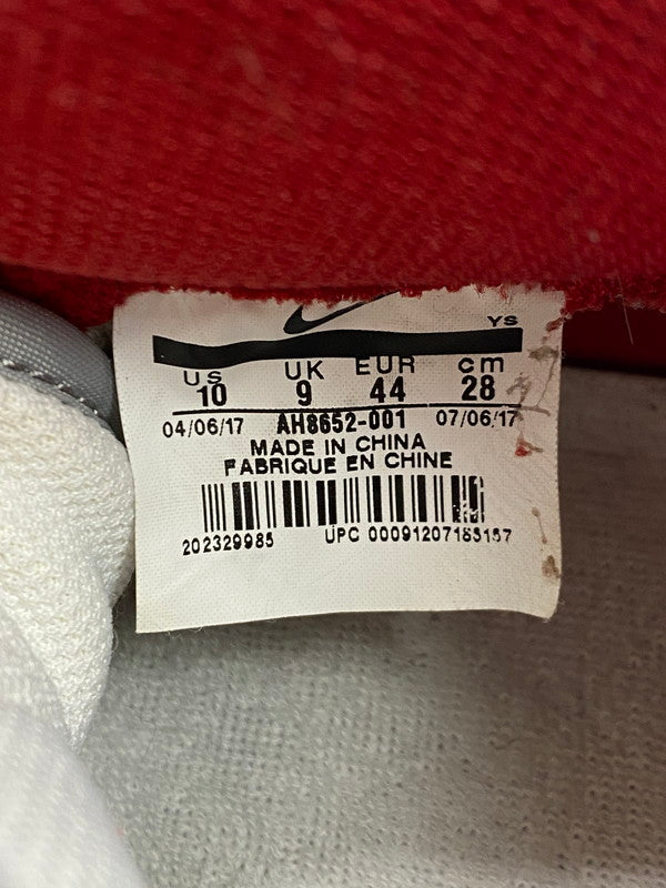 【中古品】【メンズ】 NIKE ナイキ VANDAL HIGH SUPREME QS AH8652-001 バンダル ハイ サプリーム クイックストライク スニーカー 靴 160-250919-kk-35-min カラー：METALLIC SILVER/UNIVERSITY RED 万代Net店