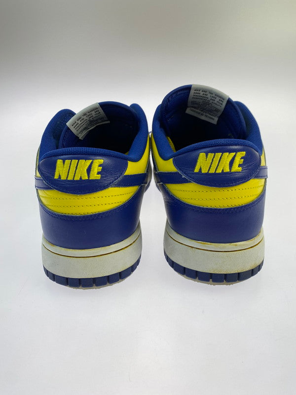 【中古品】【メンズ】 NIKE ナイキ DUNK LOW BY YOU IM1408-900 ダンク ロー バイ ユー スニーカー 靴 160-250919-kk-31-min カラー：BLUE/YELLOW 万代Net店