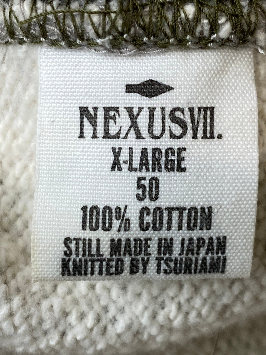 【中古品】【メンズ】 NEXUSVII ネクサスセブン EMPIRE STATE SWEAT HOODIE RMA-NNK-COD エンパイアステイト スウェットフーディー トップス プルオーバーパーカー 140-250925-kk-05-min サイズ：XL カラー：グレー 万代Net店