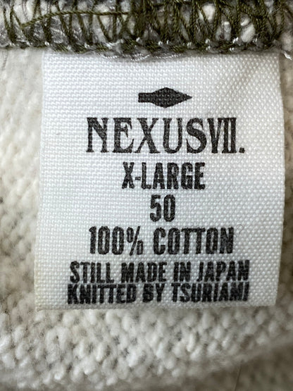 【中古品】【メンズ】 NEXUSVII ネクサスセブン EMPIRE STATE SWEAT HOODIE RMA-NNK-COD エンパイアステイト スウェットフーディー トップス プルオーバーパーカー 140-250925-kk-05-min サイズ：XL カラー：グレー 万代Net店