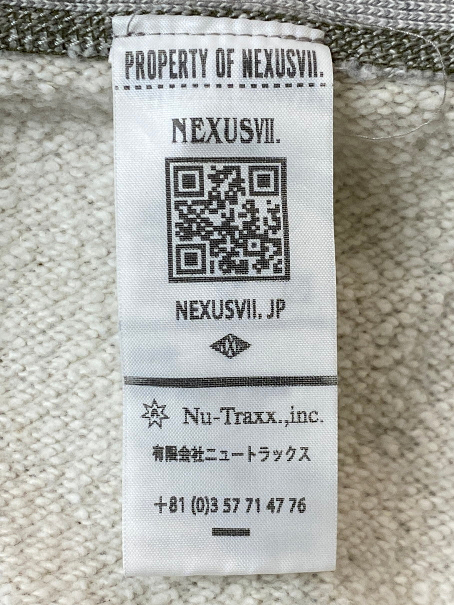 【中古品】【メンズ】 NEXUSVII ネクサスセブン EMPIRE STATE SWEAT HOODIE RMA-NNK-COD エンパイアステイト スウェットフーディー トップス プルオーバーパーカー 140-250925-kk-05-min サイズ：XL カラー：グレー 万代Net店