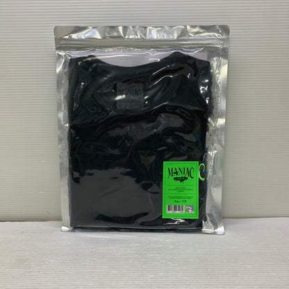 【未使用品】【メンズ/レディース】 StrayKids ストレイキッズ 2ND WORLD TOUR MANIAC in SEOUL T-SHIRT セカンド ワールドツアー マニアック ソウルコン ツアーTシャツ カード 087-251005-kk-02-min サイズ：F カラー：ブラック 万代Net店