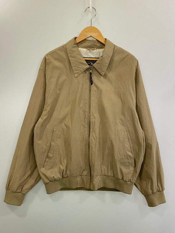 【現状渡し品】【メンズ】 Eddie Bauer エディー・バウアー 90S スタンドカラー ブルゾン 144-260408-zi-13-min サイズ：S カラー：ベージュ 万代Net店