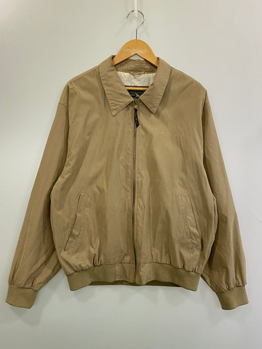 【現状渡し品】【メンズ】 Eddie Bauer エディー・バウアー 90S スタンドカラー ブルゾン 144-260408-zi-13-min サイズ：S カラー：ベージュ 万代Net店