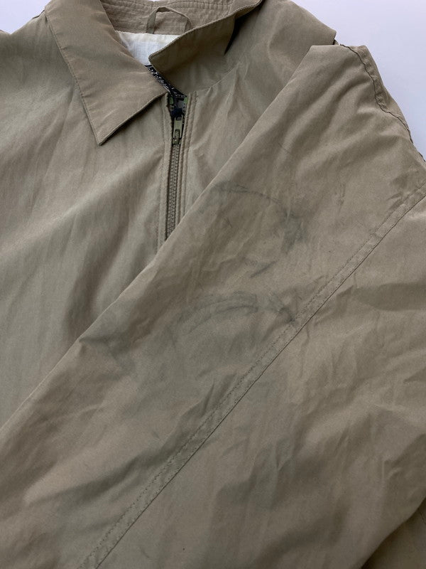 【現状渡し品】【メンズ】 Eddie Bauer エディー・バウアー 90S スタンドカラー ブルゾン 144-260408-zi-13-min サイズ：S カラー：ベージュ 万代Net店
