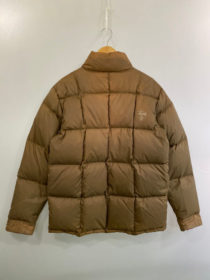 【中古品】【メンズ】 STUSSY ステューシー 90's REVERSIBLE DOWN JACKET 90年代 リバーシブルダウンジャケット アウター 142-250925-kk-10-min サイズ：M カラー：ブラウン/レッド 万代Net店