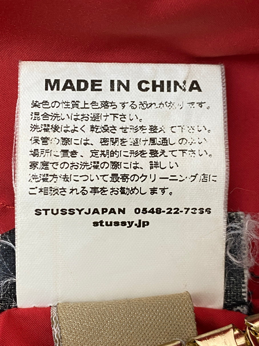 【中古品】【メンズ】 STUSSY ステューシー 90's REVERSIBLE DOWN JACKET 90年代 リバーシブルダウンジャケット アウター 142-250925-kk-10-min サイズ：M カラー：ブラウン/レッド 万代Net店