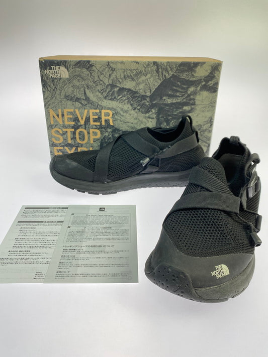 【中古品】【メンズ】 THE NORTH FACE ザ・ノースフェイス ULTRA VELOCITY ST NF51905 ウルトラ ベロシティ ストラップ スニーカー 靴 163-250925-kk-22-min カラー：ブラック 万代Net店