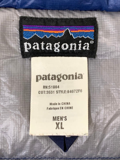 【現状渡し品】【メンズ】 patagonia パタゴニア 84672F6 DOWN SWEATER JACKET ダウンセータージャケット 144-250920-ks-18-min サイズ：XL カラー：ブルー 万代Net店